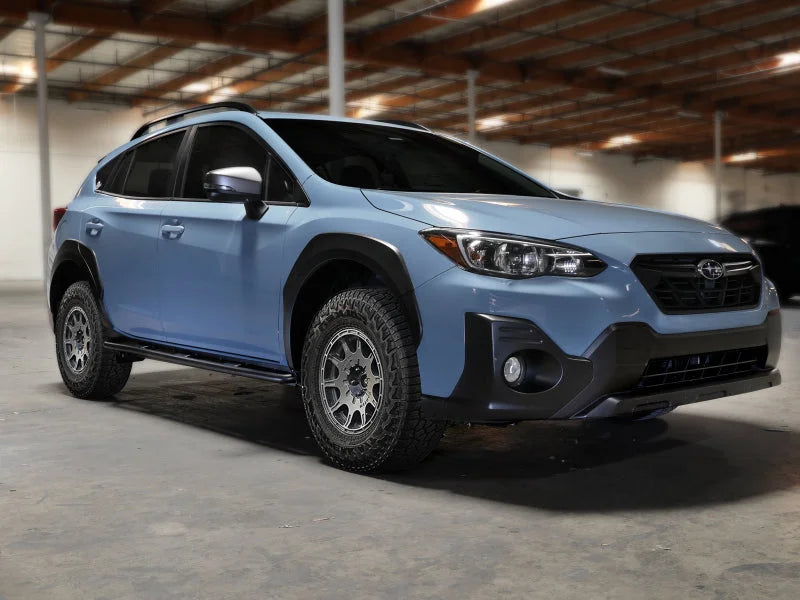 aFe POWER 18-23 Subaru Crosstrek Terra Guard Off-Road Sliders - Black - Additional View 5