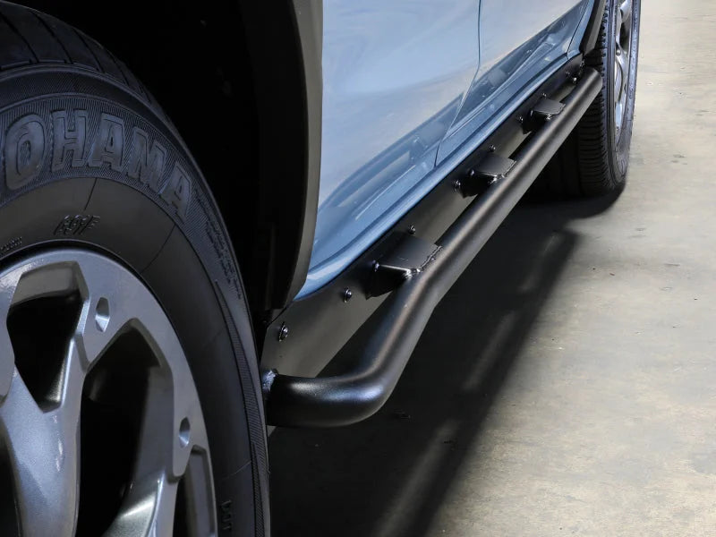 aFe POWER 18-23 Subaru Crosstrek Terra Guard Off-Road Sliders - Black - Additional View 6