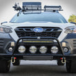 Load image into Gallery viewer, aFe POWER 20-23 Subaru Outback H4 2.4L (t) / H4 2.5L Terra Guard Front Bumper - Black - Side View