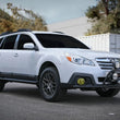 Load image into Gallery viewer, aFe POWER 20-23 Subaru Outback H4 2.4L (t) / H4 2.5L Terra Guard Front Bumper w/ Winch Mount - Black - Installation View