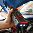 Load image into Gallery viewer, aFe POWER 20000mAh Portable Battery Jump Starter Kit - Back View