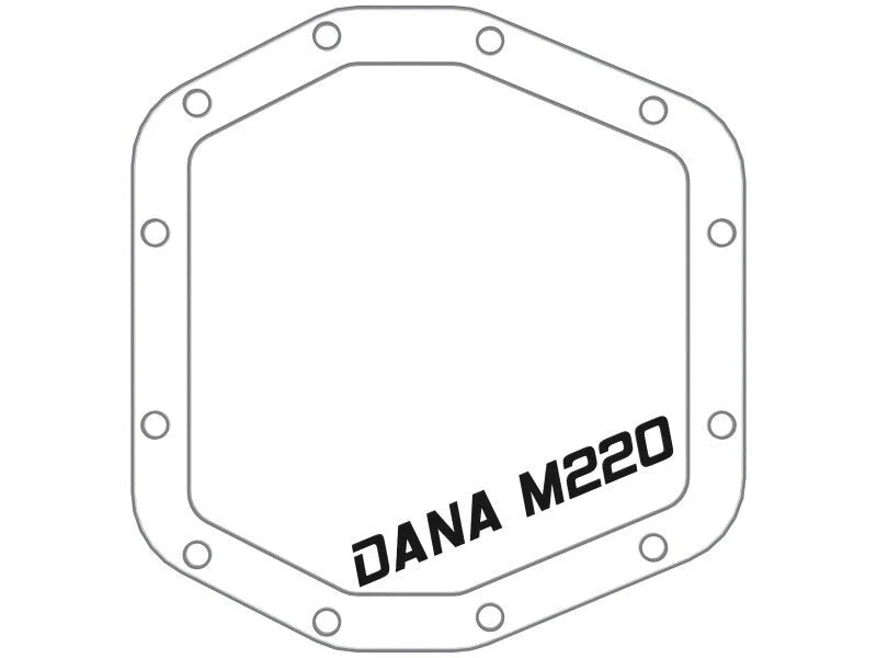 aFe POWER 2021 Ford Bronco w/ Dana M220 Differential Cover Black Street Series w/ Machined Fins - Additional View 5