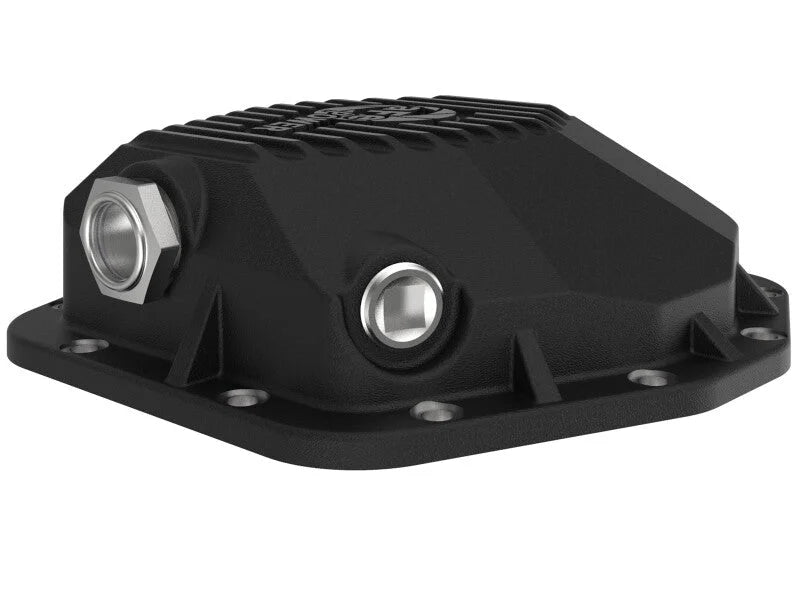 aFe POWER 2021 Ford Bronco w/ Dana M220 Differential Cover Black Street Series w/ Machined Fins - Additional View 6