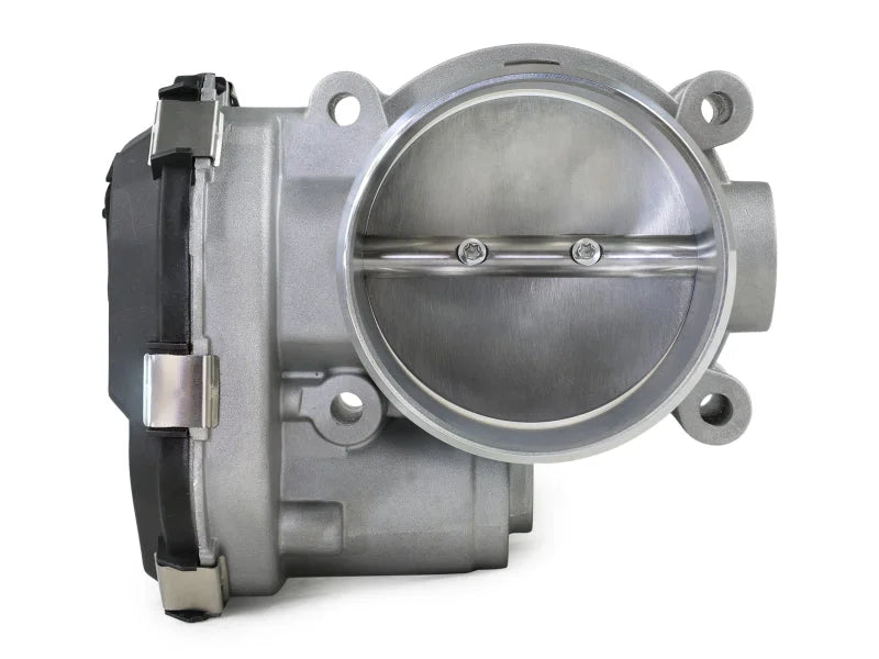 aFe POWER 73mm Throttle Body fits 2018-2025 Ford Expedition / 2020-2023 Ford Explorer / 2017-2025 Ford F-150 V6-3.5L (tt) - Side Vi...