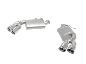 aFe POWER MACH Force-Xp 3in Axle-Back 16-21 Chevrolet Camaro SS V8 6.2L w/Mufflers - Polished - Main Product View