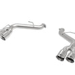 Load image into Gallery viewer, aFe POWER MACH Force-Xp 3in Axle-Back Exhaust 16-20 Chevy Camaro SS V8 6.2L w/o Mufflers - Polished - Main Product View