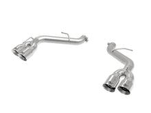 Load image into Gallery viewer, aFe POWER MACH Force-Xp 3in Axle-Back Exhaust 16-20 Chevy Camaro SS V8 6.2L w/o Mufflers - Polished - Main Product View
