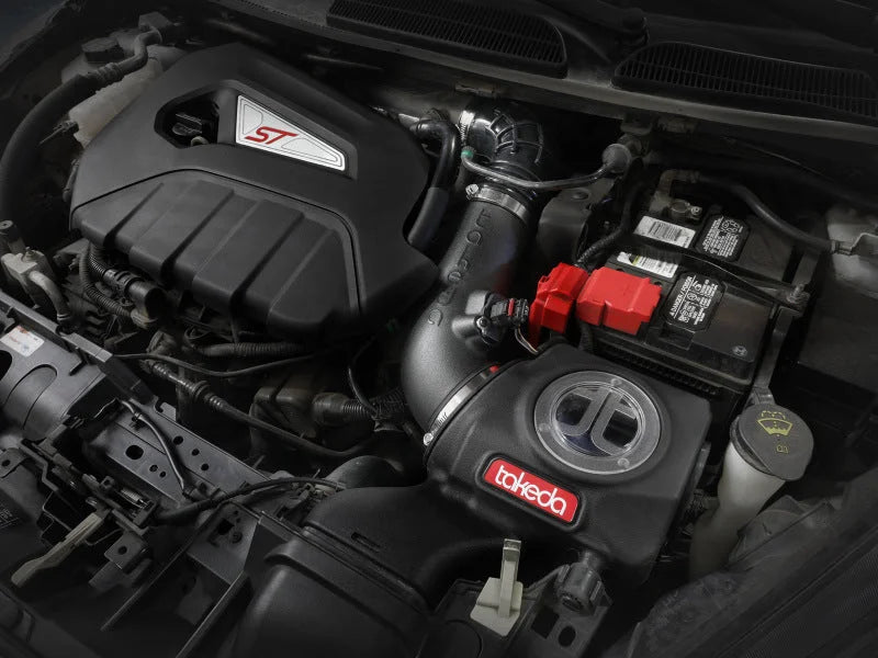 aFe POWER Momentum GT Pro 5R Media Intake System 14-15 Ford Fiesta ST L4-1.6L (t) - Side View