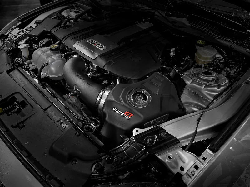 aFe POWER Momentum GT Pro Dry S Cold Air Intake System 18-19 Ford Mustang GT V8-5.0L - Side View