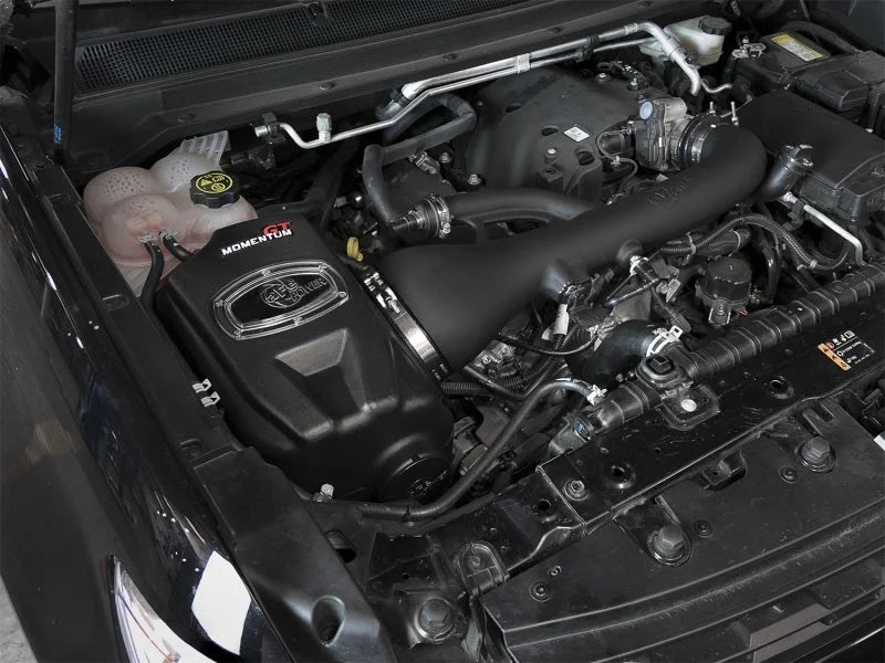 aFe POWER Momentum GT Pro Dry S Cold Air Intake System 2017 GM Colorado/Canyon V6 3.6L - Side View