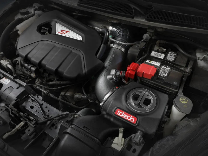 aFe POWER Momentum GT Pro Dry S Intake System 14-15 Ford Fiesta ST L4-1.6L (t) - Side View
