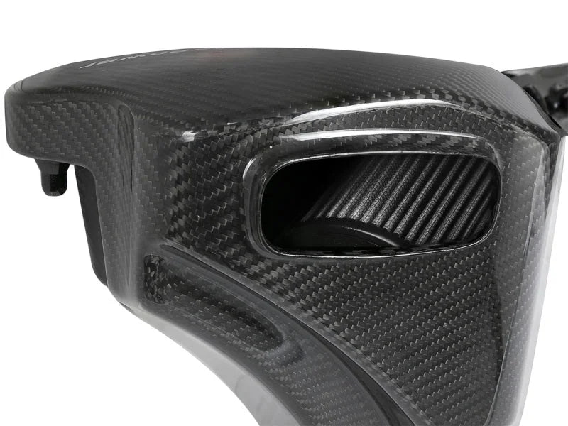aFe POWER Momentum GT Pro Dry S Intake System 15-17 BMW M3/M4 S55 (tt) - Installation View