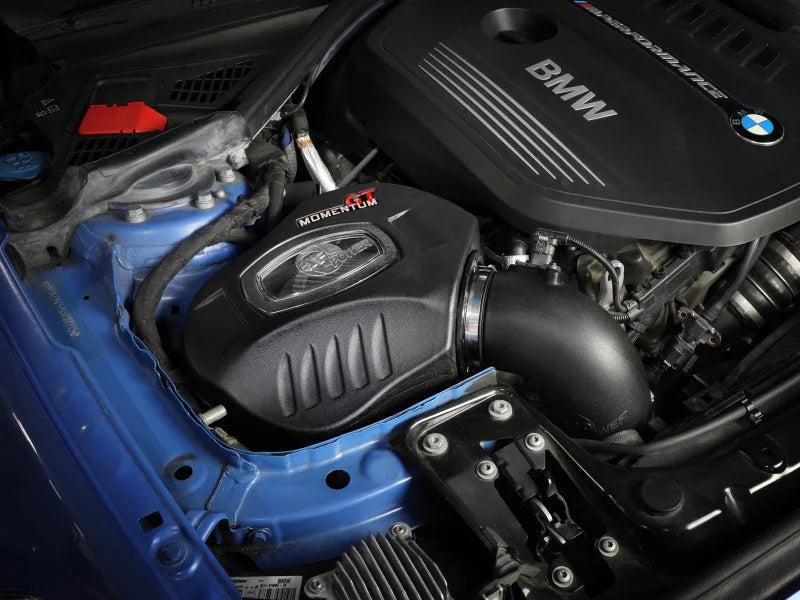 aFe POWER Momentum GT Pro Dry S Intake System 16-17 BMW 340i/ix (B58) - Side View