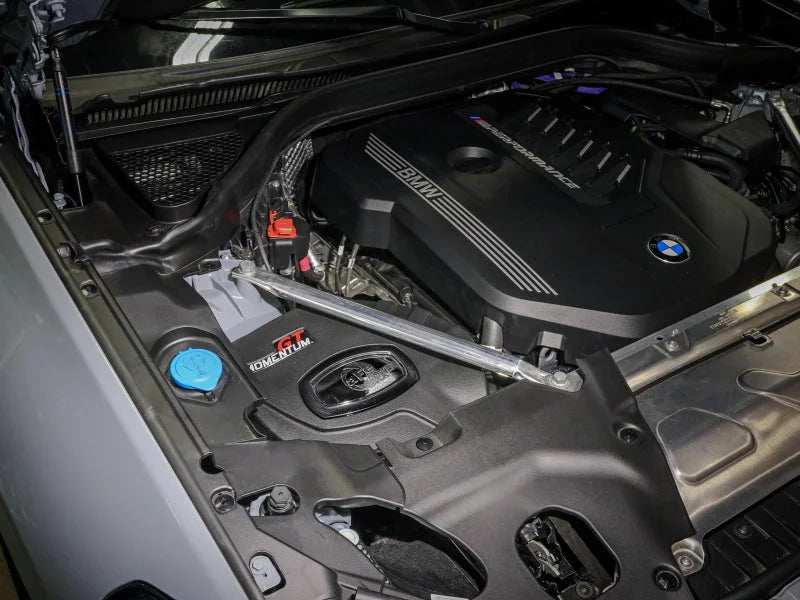 aFe POWER Momentum GT Pro Dry S Intake System 20-23 BMW X3/X4 M40i L6-3.0L (t) B58 - Side View