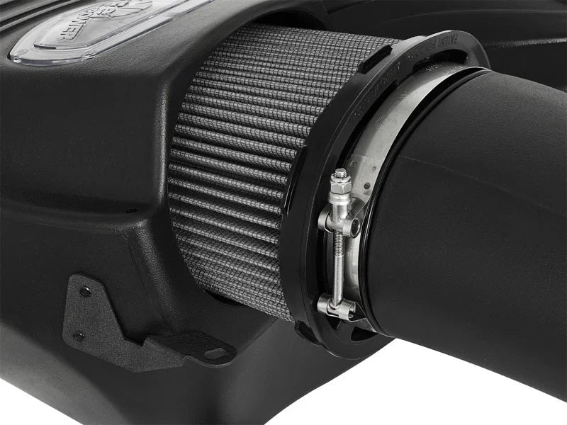 aFe POWER Momentum GT Pro Dry S Intake System 2017 Ford F-150 Raptor V6-3.5L (tt) EcoBoost - Installation View