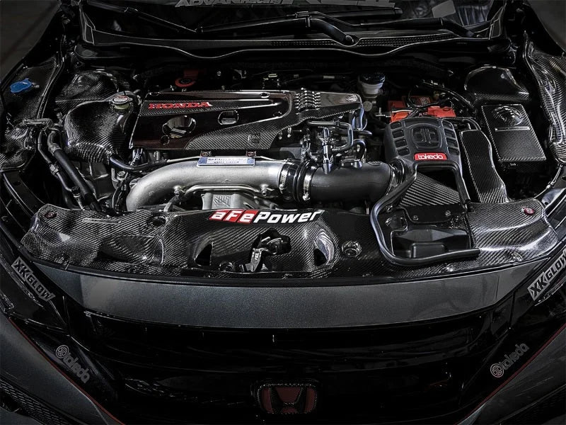 aFe POWER Momentum GT Pro Dry S Intake System 2017 Honda Civic Type R L4-2.0L (t) - Side View
