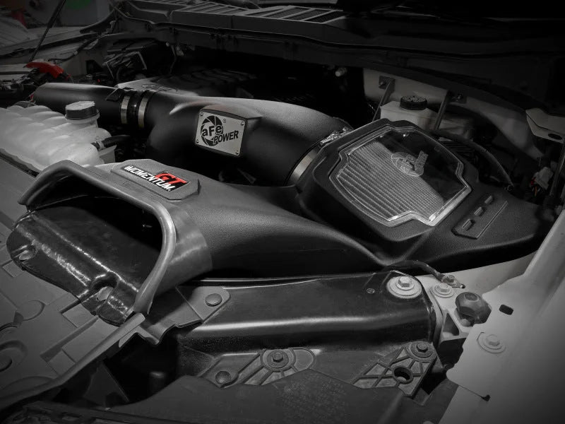 aFe POWER Momentum GT Pro Dry S Intake System 2021+ Ford F-150 V6-3.5L (tt) - Side View