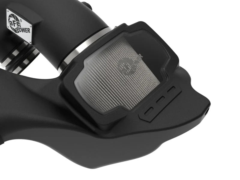 aFe POWER Momentum GT Pro Dry S Intake System 2021+ Ford F-150 V6-3.5L (tt) - Back View