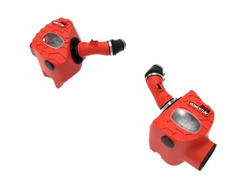 aFe POWER Momentum GT Pro Dry S Intake System 22-23 Toyota Tundra V6-3.4L (tt) Red Edition - Installation View