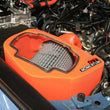 Load image into Gallery viewer, aFe POWER Momentum GT Pro Dry S Intake System 24-25 Toyota Land Cruiser (J250) - Orange Edition - Side View
