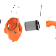 Load image into Gallery viewer, aFe POWER Momentum GT Pro Dry S Intake System 24-25 Toyota Land Cruiser (J250) - Orange Edition - Additional View 8