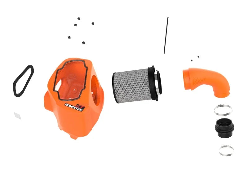 aFe POWER Momentum GT Pro Dry S Intake System 24-25 Toyota Land Cruiser (J250) - Orange Edition - Additional View 8