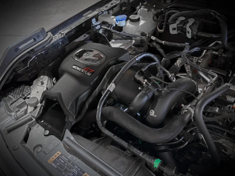 aFe POWER Momentum HD Cold Air Intake System w/ Pro 5R Media 2021+ Ford Bronco 2.3L (t) - Side View