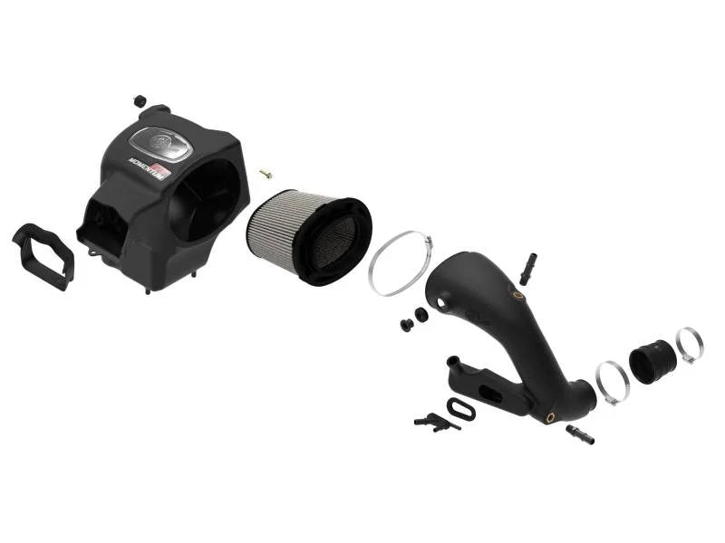 aFe POWER Momentum HD Cold Air Intake System w/ Pro Dry S Media 2021+ Ford Bronco 2.3L (t) - Additional View 8