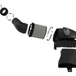 Load image into Gallery viewer, aFe POWER Momentum HD Cold Air Intake System w/ Pro Dry S Media 94-97 Ford Powerstroke 7.3L - Side View