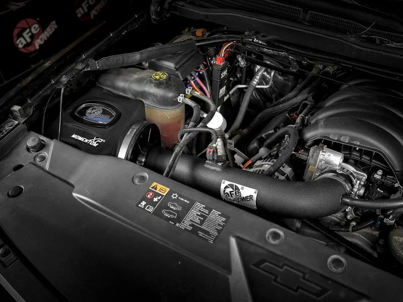 aFe POWER Momentum XP Pro 5R Intake System 14-18 GM Trucks/SUVs V8-5.3L - Side View