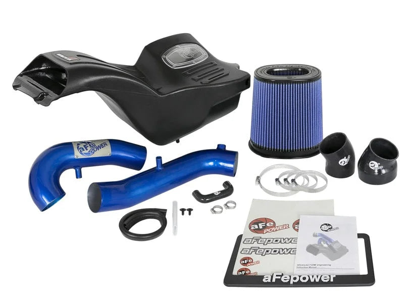 aFe POWER Momentum XP Pro 5R Intake System 2017 Ford F-150 Raptor V6-3.5L (tt) EcoBoost - Installation View