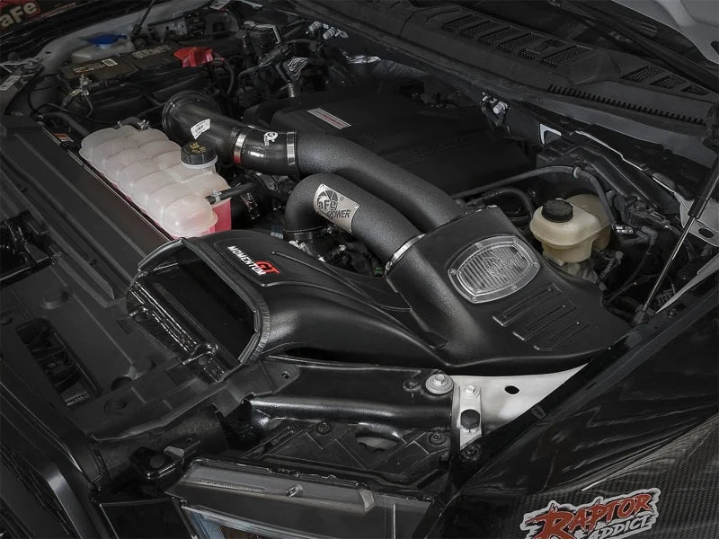 aFe POWER Momentum XP Pro Dry S Intake System 2017 Ford F-150 Raptor V6-3.5L (tt) EcoBoost - Side View