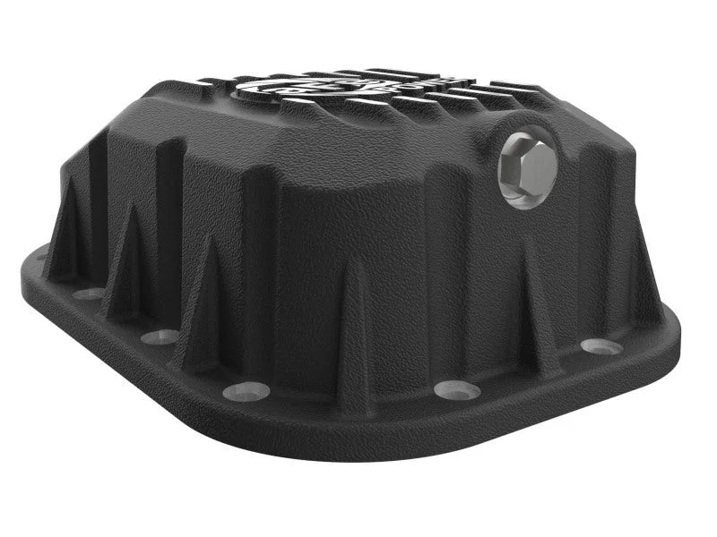 aFe POWER Pro Series Engine Oil Pan Black w/ Machined Fins fits 2020-2025 Jeep Gladiator / 2018-2025 Jeep Wrangler (jl) V6