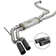Load image into Gallery viewer, aFe POWER Rebel Series 2-1/2in 409 SS Cat Back Exhaust w/ Black Tips 16-17 Nissan Titan V8 5.6L - Main Product View