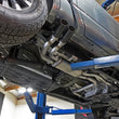 Load image into Gallery viewer, aFe POWER Rebel Series 2-1/2in 409 SS Cat Back Exhaust w/ Black Tips 16-17 Nissan Titan V8 5.6L - Side View