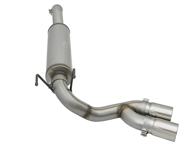 aFe POWER Rebel Series 3.5in 409 SS Cat Back Exhaust w/Pol Tips 14-17 RAM 2500/3500 V8-6.4L Hemi - Installation View