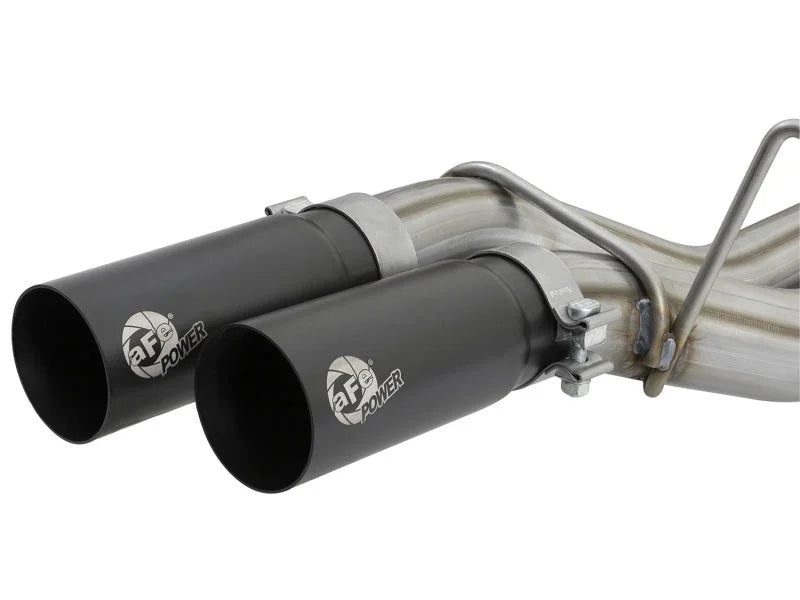aFe POWER Rebel Series 3in 409 SS Cat Back Exhaust w/ Black Tips 17 Ford F-150 Raptor V6-3.5L - Additional View 7