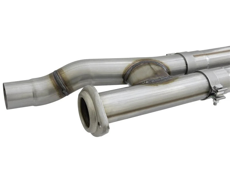 aFe POWER Rebel Series 3in 409 SS Cat Back Exhaust w/ Black Tips 17 Ford F-150 Raptor V6-3.5L - Additional View 8