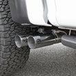 Load image into Gallery viewer, aFe POWER Rebel Series 3in 409 SS Cat Back Exhaust w/ Polished Tips 17 Ford F-150 Raptor V6-3.5L - Back View