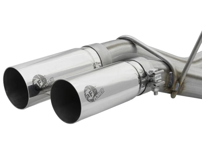 aFe POWER Rebel Series 3in 409 SS Cat Back Exhaust w/ Polished Tips 17 Ford F-150 Raptor V6-3.5L - Additional View 9