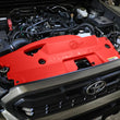 Load image into Gallery viewer, aFe POWER Red Edition Dynamic Air Scoop XL for Intake Kits 50-70119D and 50-70119R - Side View
