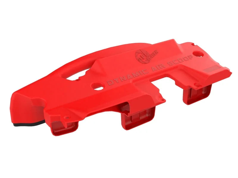 aFe POWER Red Edition Dynamic Air Scoop XL for Intake Kits 50-70119D and 50-70119R - Additional View 6