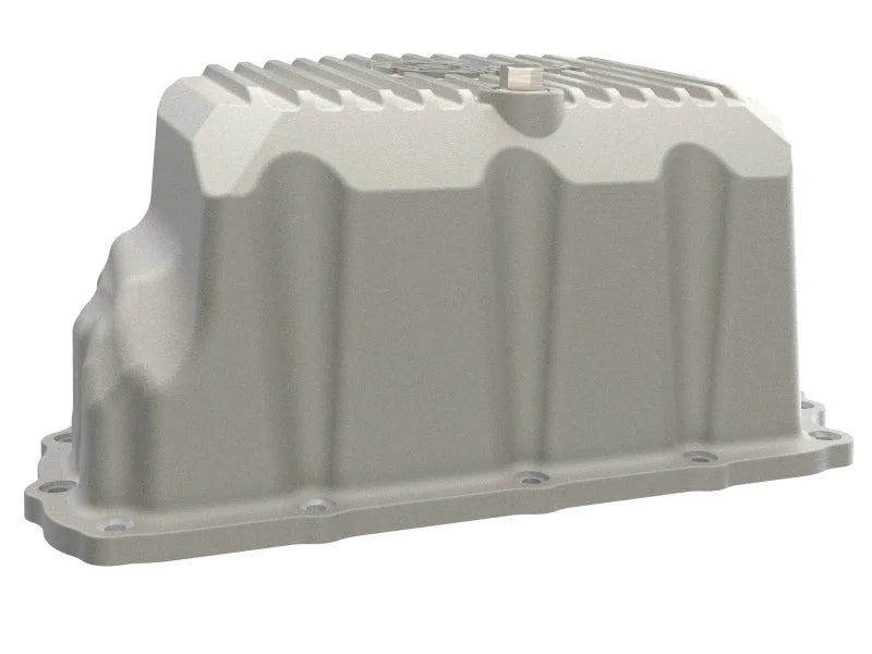 aFe POWER Street Series Engine Oil Pan Raw w/ Machined Fins 46-71370A fits 2020-2025 Chevrolet Silverado / GMC Sierra 2500...