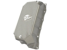 Load image into Gallery viewer, aFe POWER Street Series Transmission Pan Raw w/ Machined Fins 46-71380A fits 2020-2025 Chevrolet Silverado / GMC Sierra 25...
