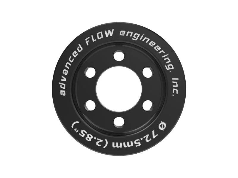 aFe POWER Supercharger Power Pulley 2.85in Fits aFe Pulley Kits for Hellcat Supercharger - Installation View