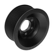 Load image into Gallery viewer, aFe POWER Supercharger Power Pulley 3.35 IN Fits aFe Pulley Kits for Hellcat Supercharger - Installation View