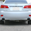 Load image into Gallery viewer, aFe POWER Takeda 06-13 Lexus IS250/IS350 SS Axle-Back Exhaust w/ Blue Flame Tips - Back View