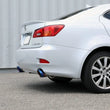 Load image into Gallery viewer, aFe POWER Takeda 06-13 Lexus IS250/IS350 SS Axle-Back Exhaust w/ Blue Flame Tips - Installation View