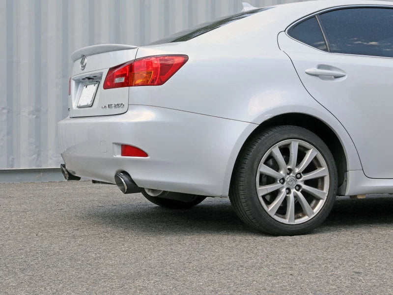 aFe POWER Takeda 06-13 Lexus IS250/IS350 SS Axle-Back Exhaust w/ Carbon Tips - Back View