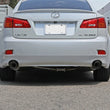 Load image into Gallery viewer, aFe POWER Takeda 06-13 Lexus IS250/IS350 SS Axle-Back Exhaust w/ Carbon Tips - Installation View